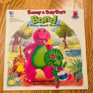 Vintage Barney book
